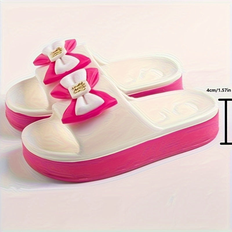 Women's EVA Slide Sandals Open-Toe Cushioned Casual Indoor Slippers