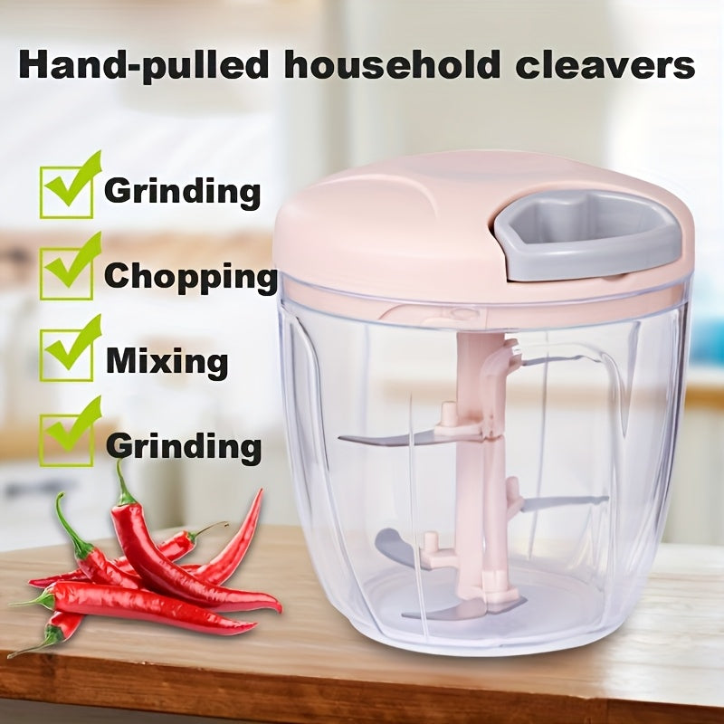 Qo‘l bilan ishlovchi sarimsoq maydalagich va sabzavot kesgich, bardoshli, oziq-ovqatga xavfsiz oshxona asbobi