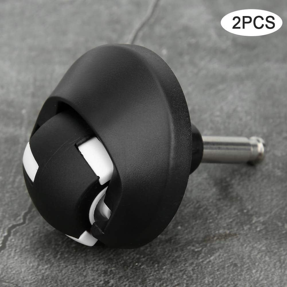 Deebot N79/N79S robotlari bilan mos keladigan 2 ta o'rnini bosuvchi old g'ildiraklar to'plami - mustahkam ABS materialidan tayyorlangan, o'rnatish oson, quvvat talab qilinmaydi, barcha modellarga mos keladi, zarur tozalash roboti aksessuarlari