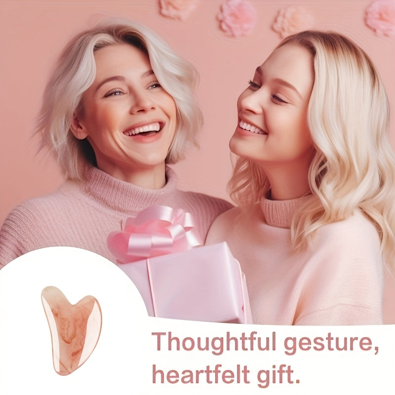 Guasha yuz asbobi teri parvarishi va mushak tarangligini kamaytirish uchun. Shishishni kamaytiradi. Ajoyib bayram sovg'asi.