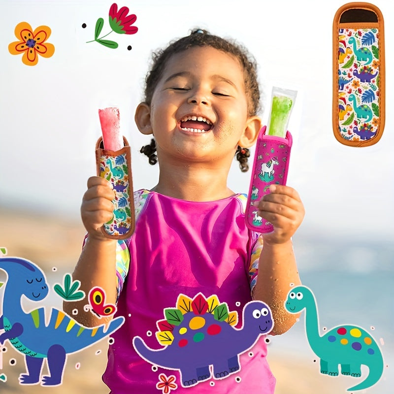 Fundas reutilizables de neopreno para helados para niños