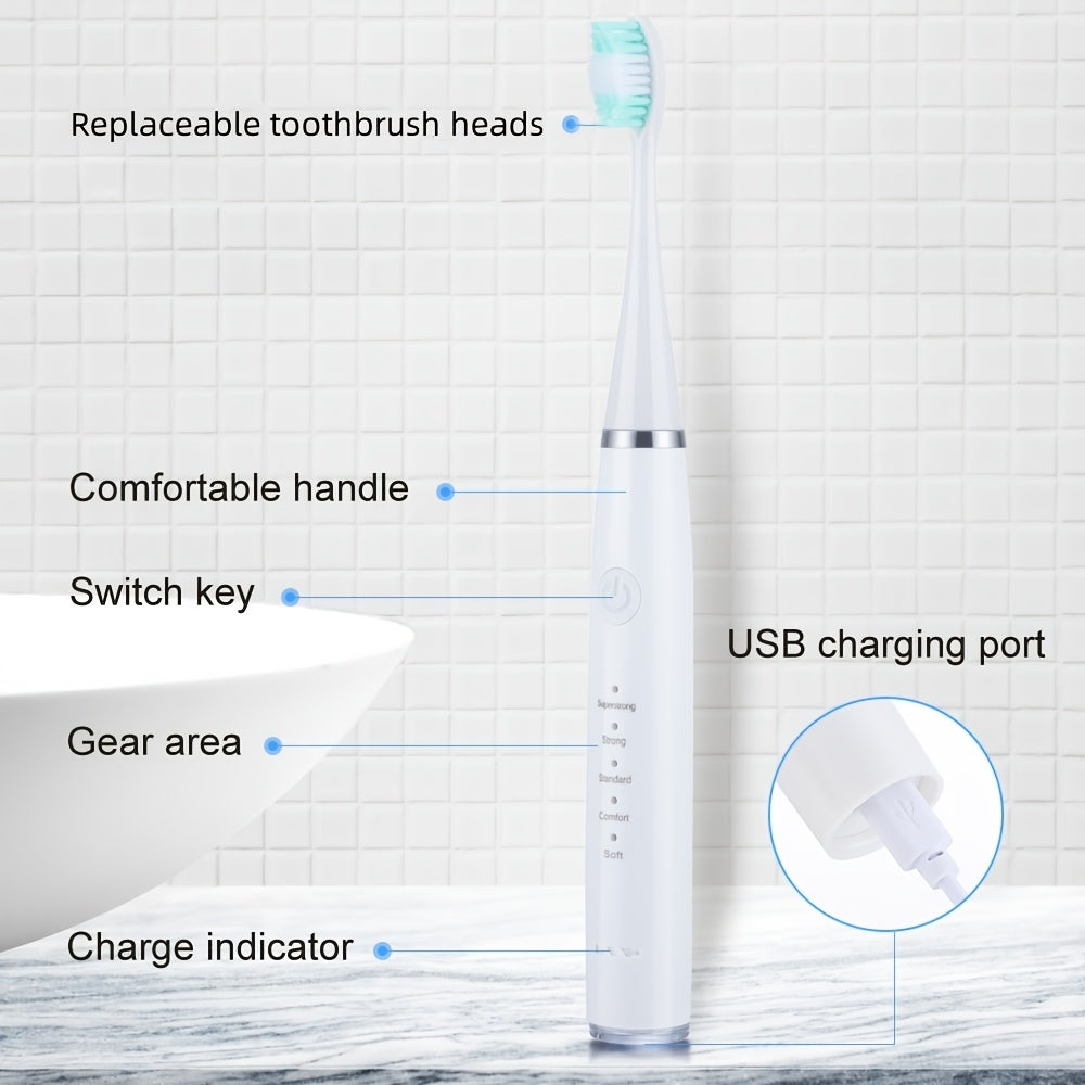 Electric Toothbrush for Adults Rechargeable Teeth Cleaning Tool