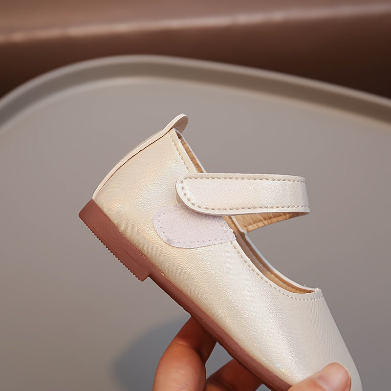 Girls Mary Jane Flats Breathable PU Low Top Casual All-Season