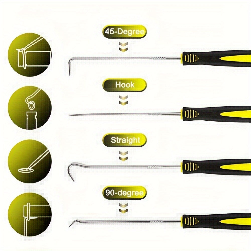 O-Ring Kit with 1540 Pieces and 4 Screwdrivers for Pressure Washers Plumbing Gas Connections