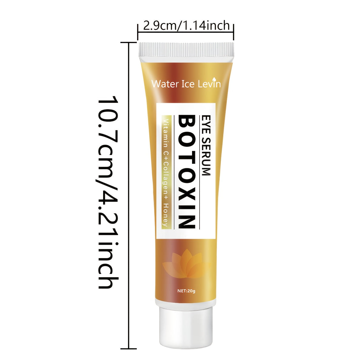 Women All Skin Types Turmeric Eye Gel with Vitamin C Honey 30g