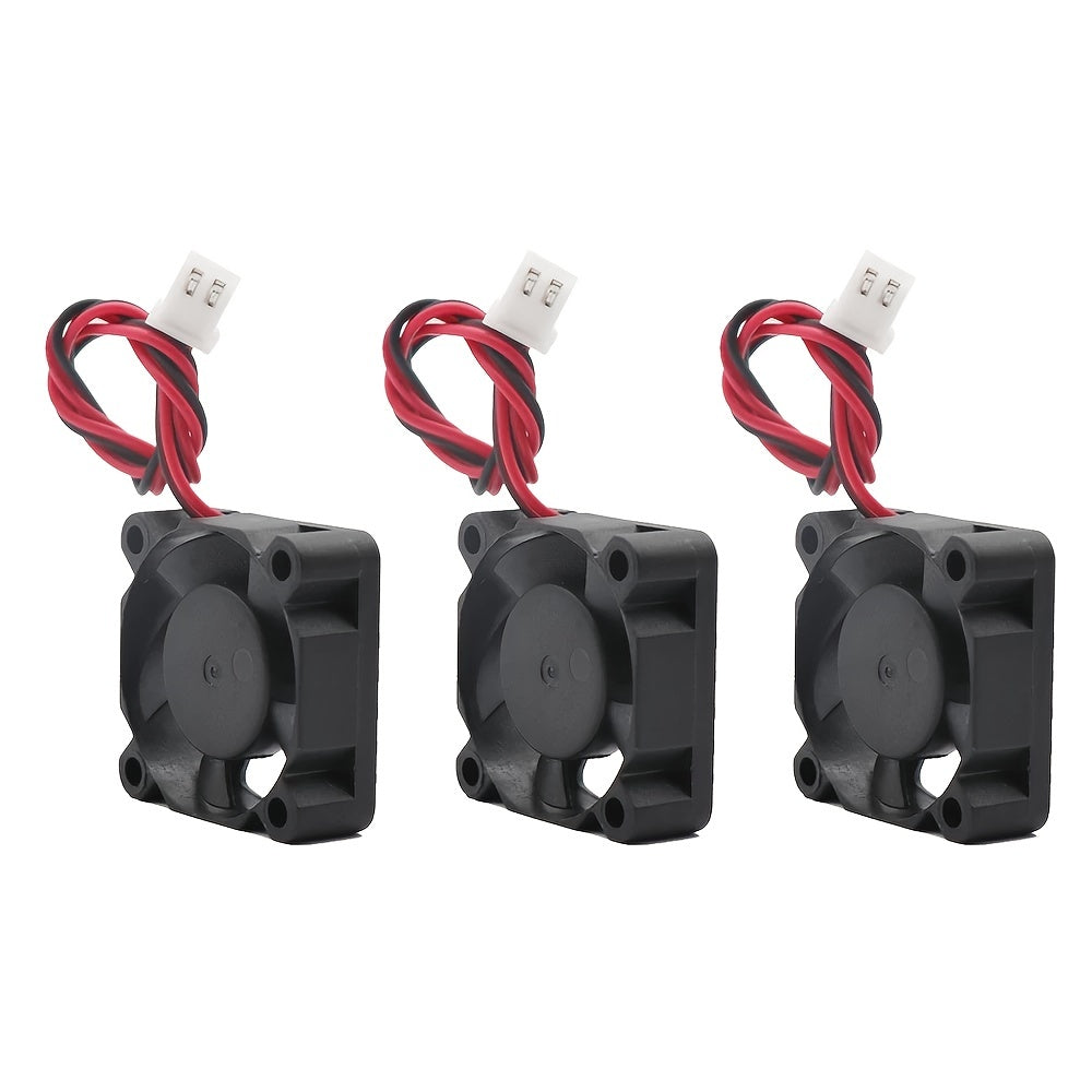 3 piezas de ventiladores de enfriamiento DC 3010 30x30x10mm 5V 12V 24V pequeños silenciosos sin escobillas