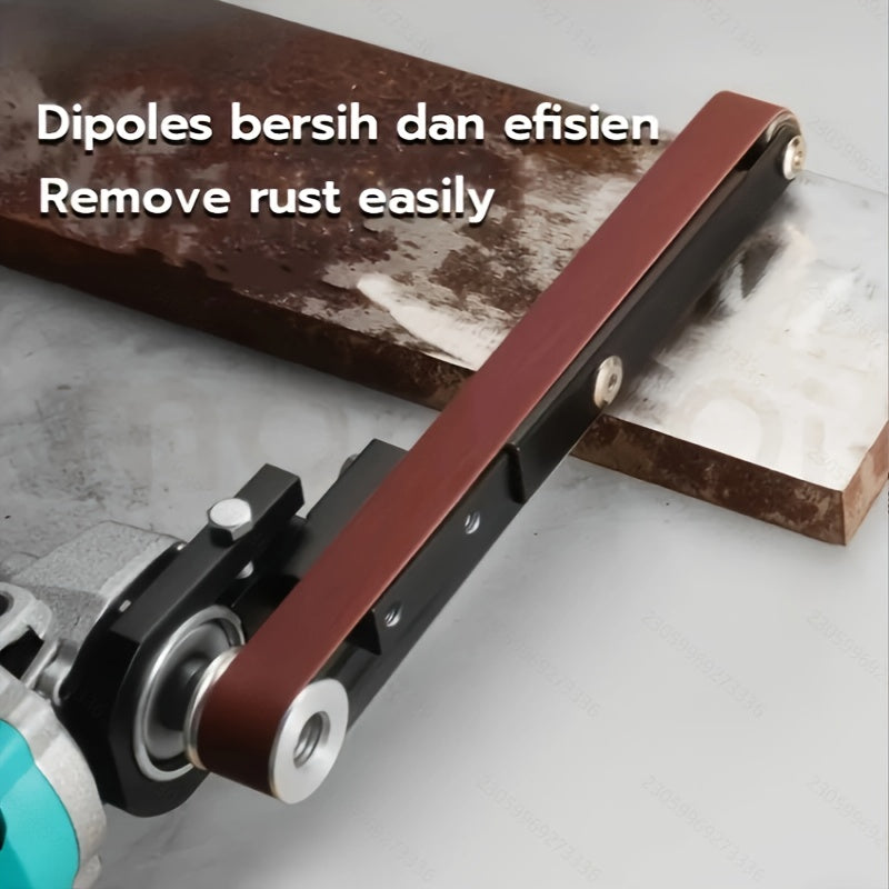 Amoladora angular de 100mm con soporte para pulido de madera y metal