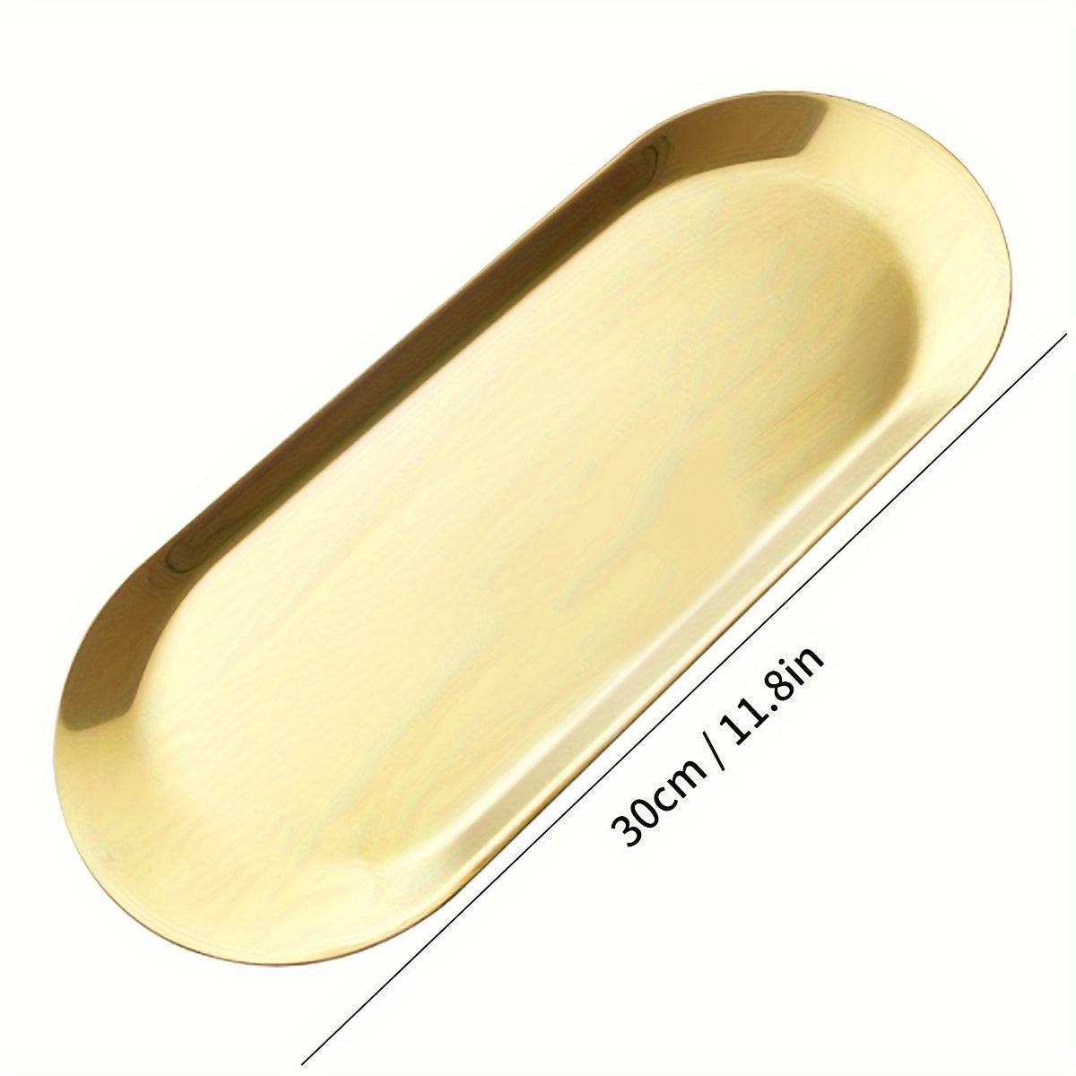 Stainless Steel Dessert Plate with Cartoon Pattern for Snacks and Fruit