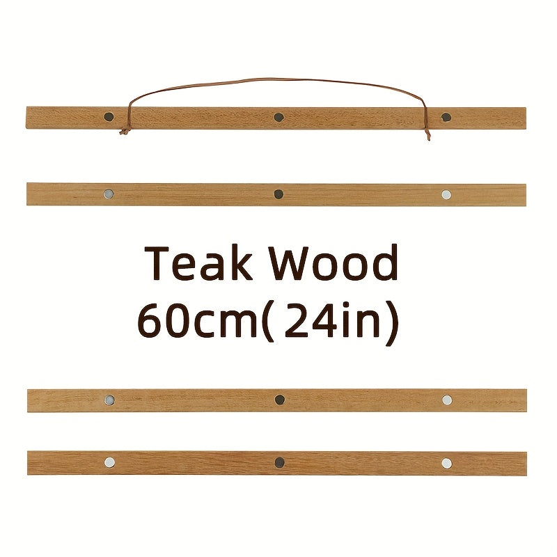 Деревянные магнитные зажимы для подвешивания постеров, холстов и фотографий.