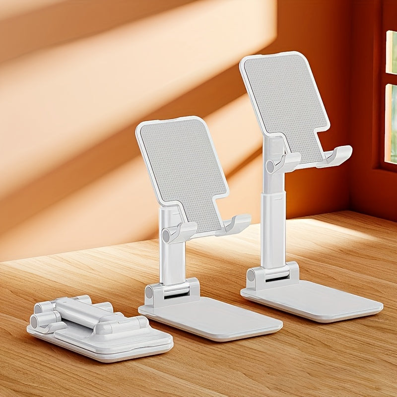 Foldable ABS Phone Stand for Desktop and Multi-Functional Use