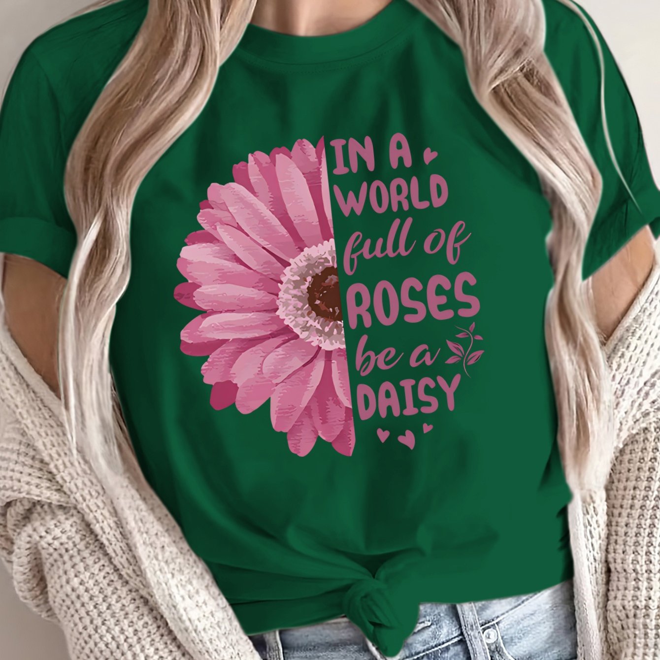 Women's Loose Large Size T-Shirt Spring Summer Casual Short Sleeve Breathable Fabric