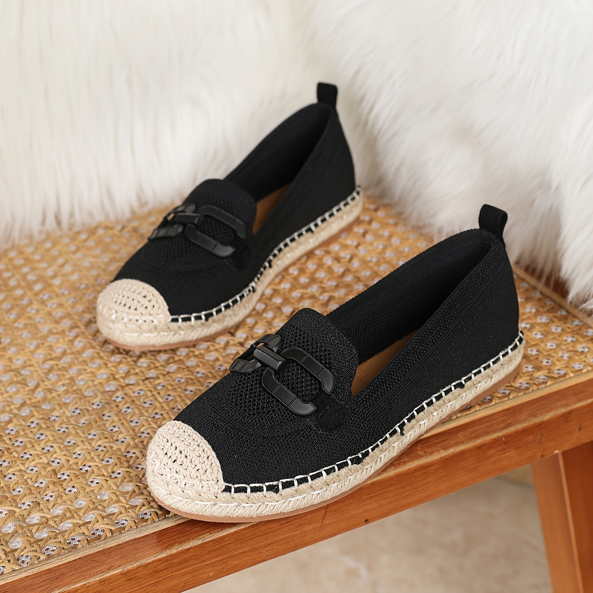 Women Slip-On Loafers All-Season Breathable Mesh Lightweight Flat Shoes