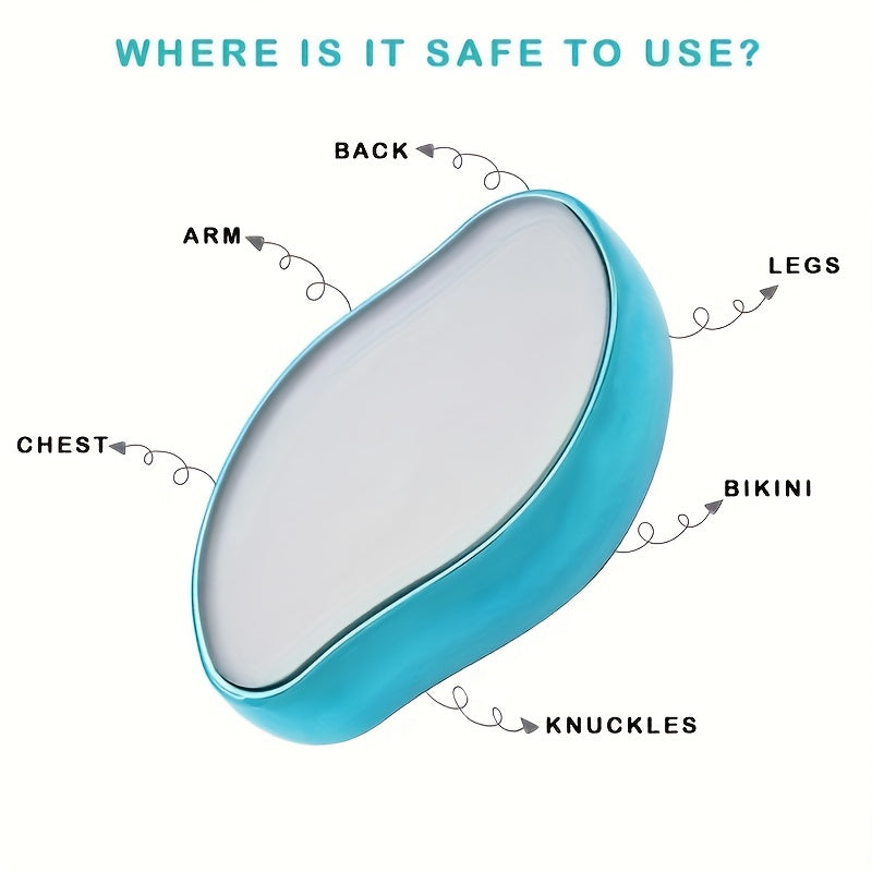 Painless Exfoliating Hair Removal Tool for Legs and Arms Waterproof for Men and Women
