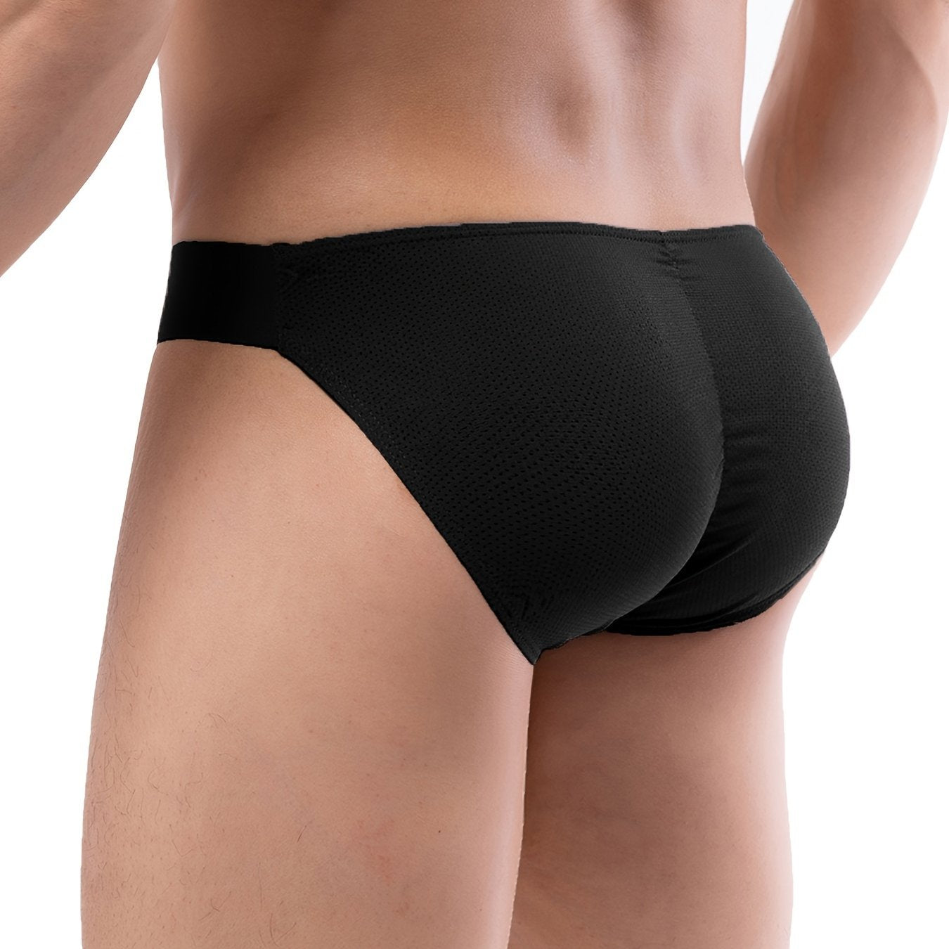 Yoz uchun erkaklar uchun nafas oladigan to'rli ichki kiyim, past belli, bir rangda, o'rtacha cho'ziluvchan, piyoda yurish va ochiq havoda faoliyatlar uchun mos. Naylon to'qilgan matodan tayyorlangan.