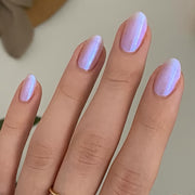 Purple Glitter Nail Polish 12ml No-Bake Quick-Dry Long-Lasting Shine