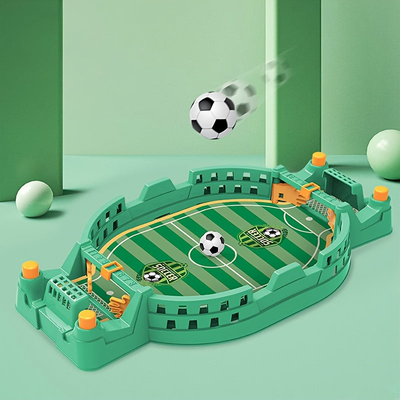 2-Player Tabletop Soccer Game for Kids and Adults Durable Plastic No Batteries