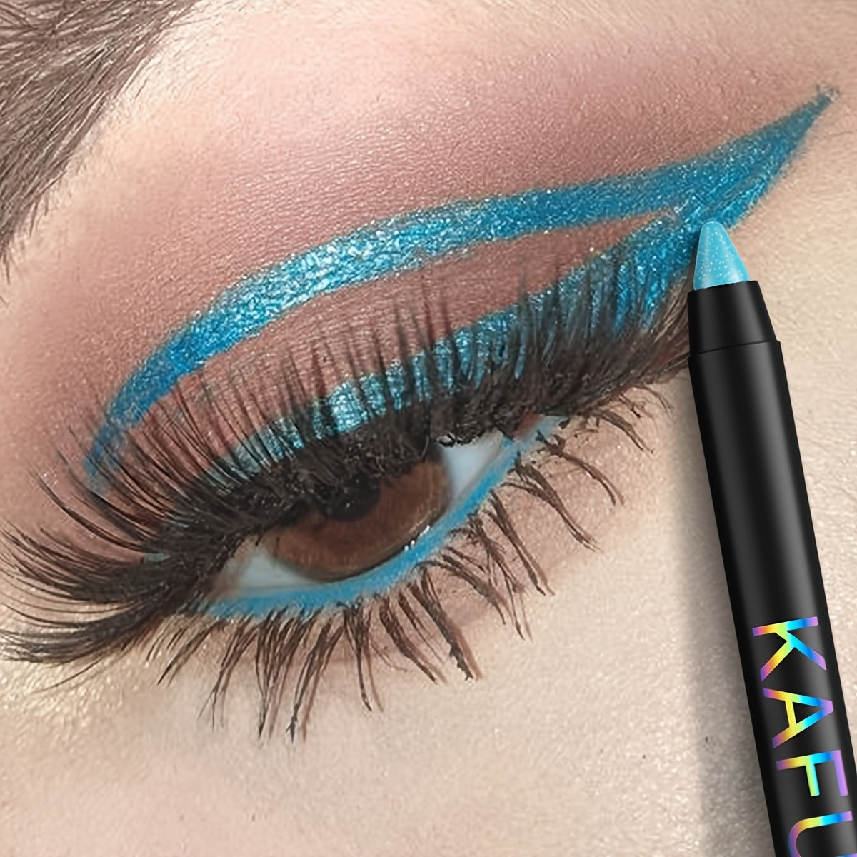 Женский водостойкий жидкий подводка для глаз с эффектом блеска