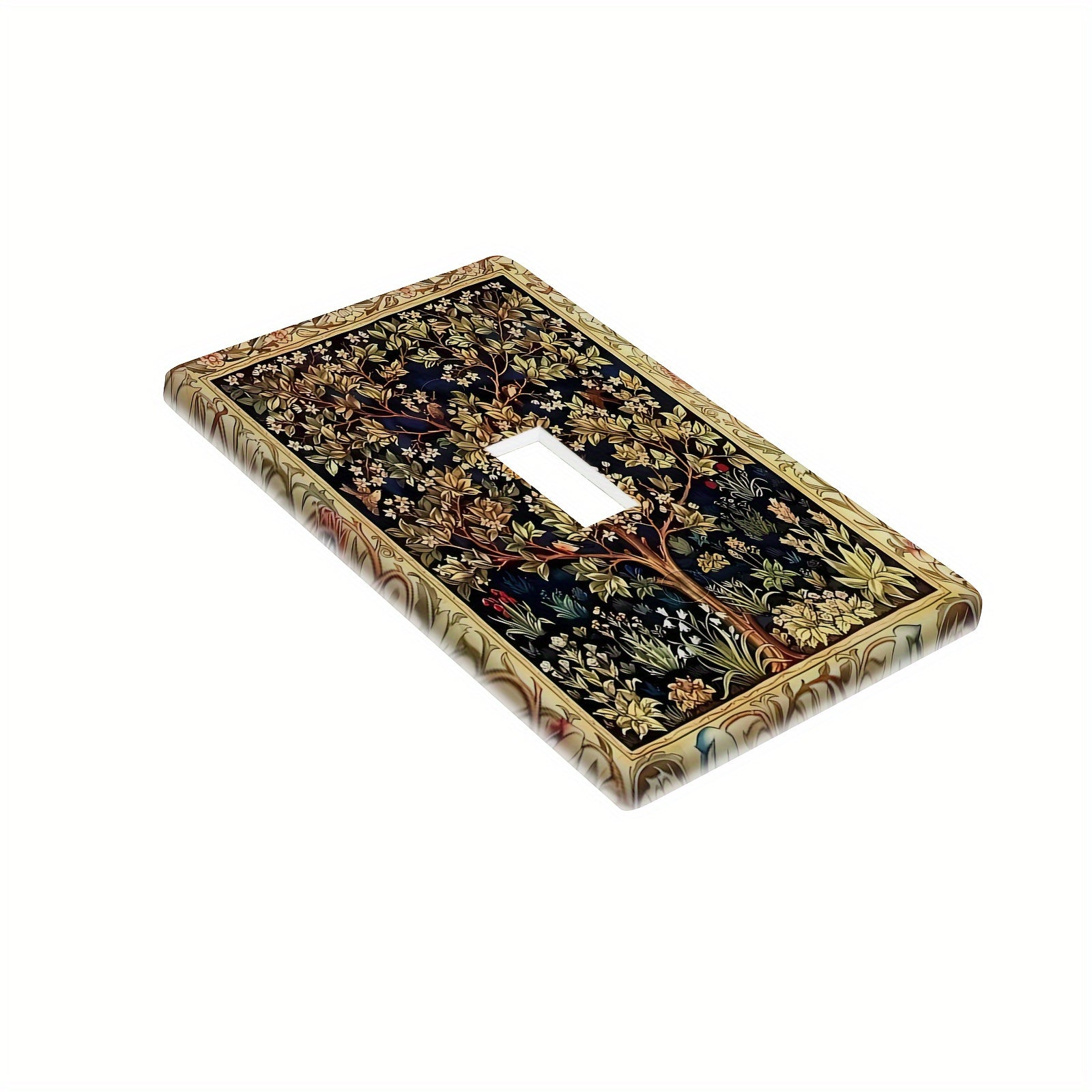 Tree of Wealth Wall Decor for Living Room Bedroom Kitchen Easy Screw-In Installation