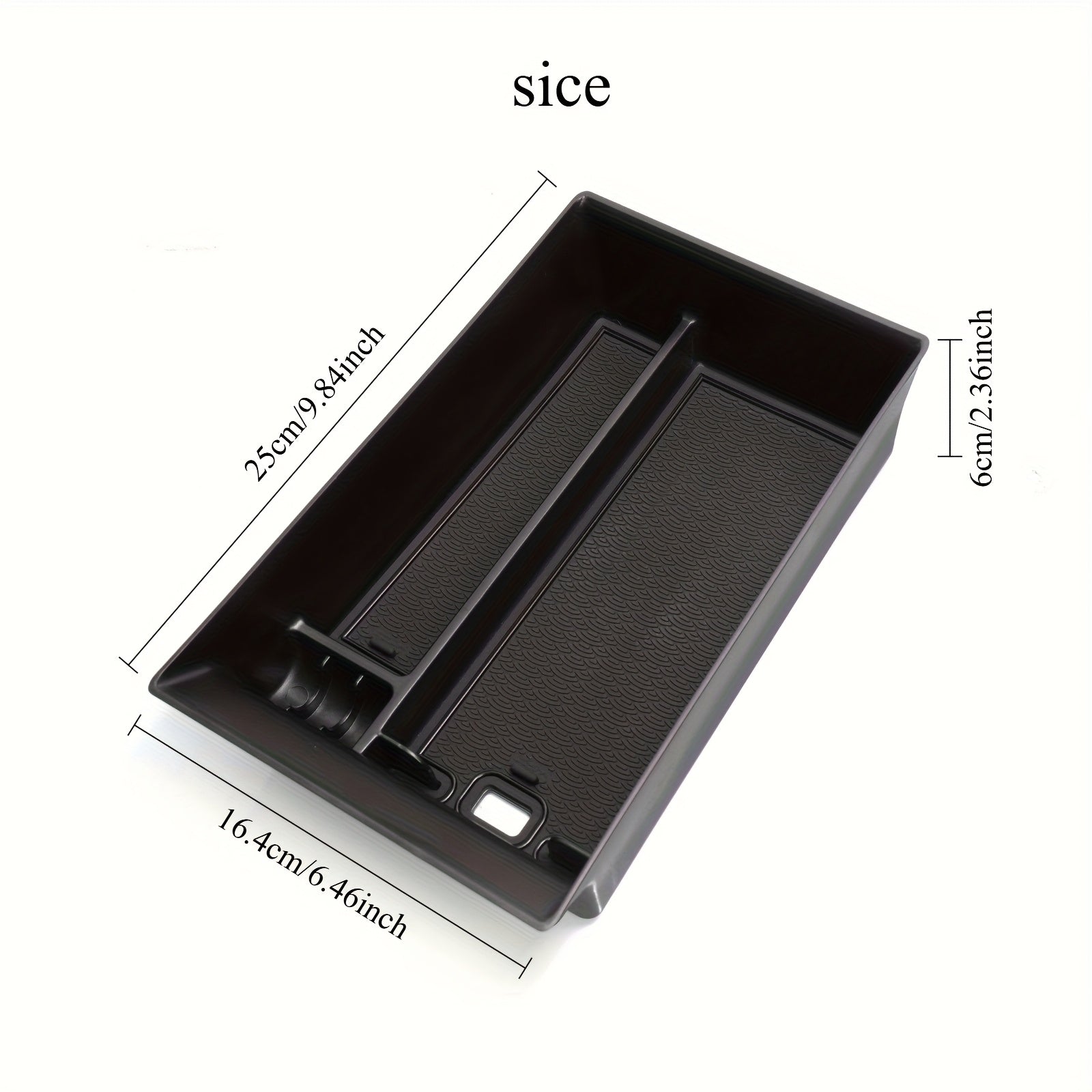 Car Interior Organizer Storage Box Center Console Tray for SUV SUV 2024 2025