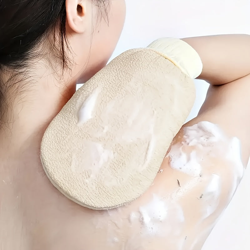 Exfoliating Bath Gloves 100% Polyester for Smooth Skin Shower Spa Massage