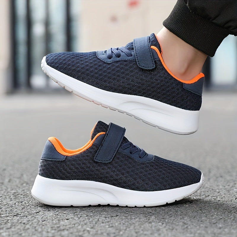Ikki rangda, 28-40 o'lchamdagi Mesh Casual Sport Poyabzallari