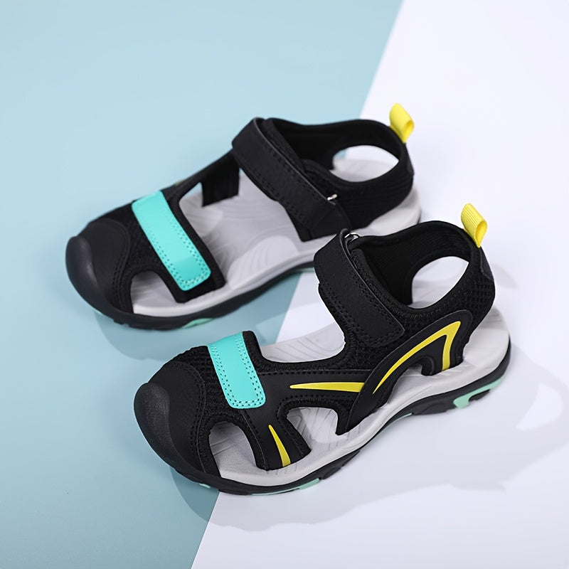 Детские летние водные сандалии для мальчиков и девочек, повседневные уличные спортивные