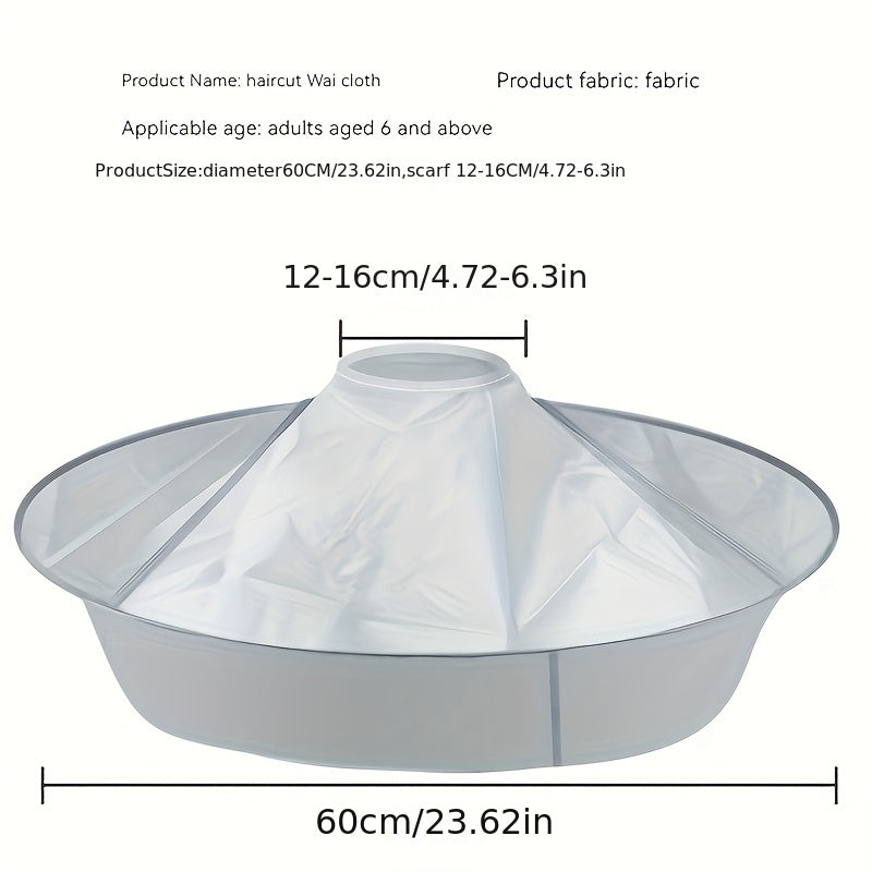 Unisex Hair Cutting Cape Foldable Umbrella Style Beauty Salon Cover
