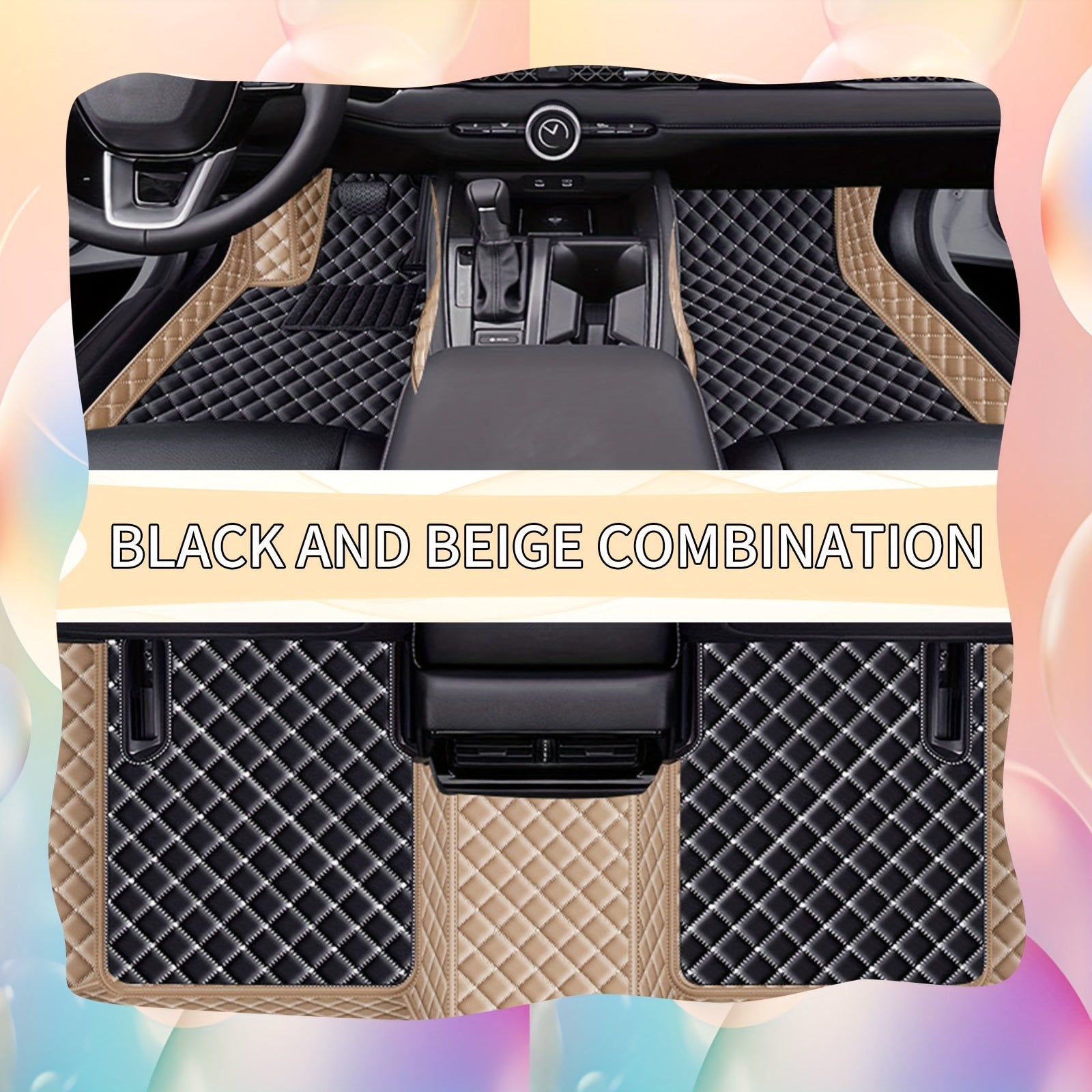 Luxury Faux Leather Car Floor Mats for Changan X5 Plus 2024 Left-Hand Drive