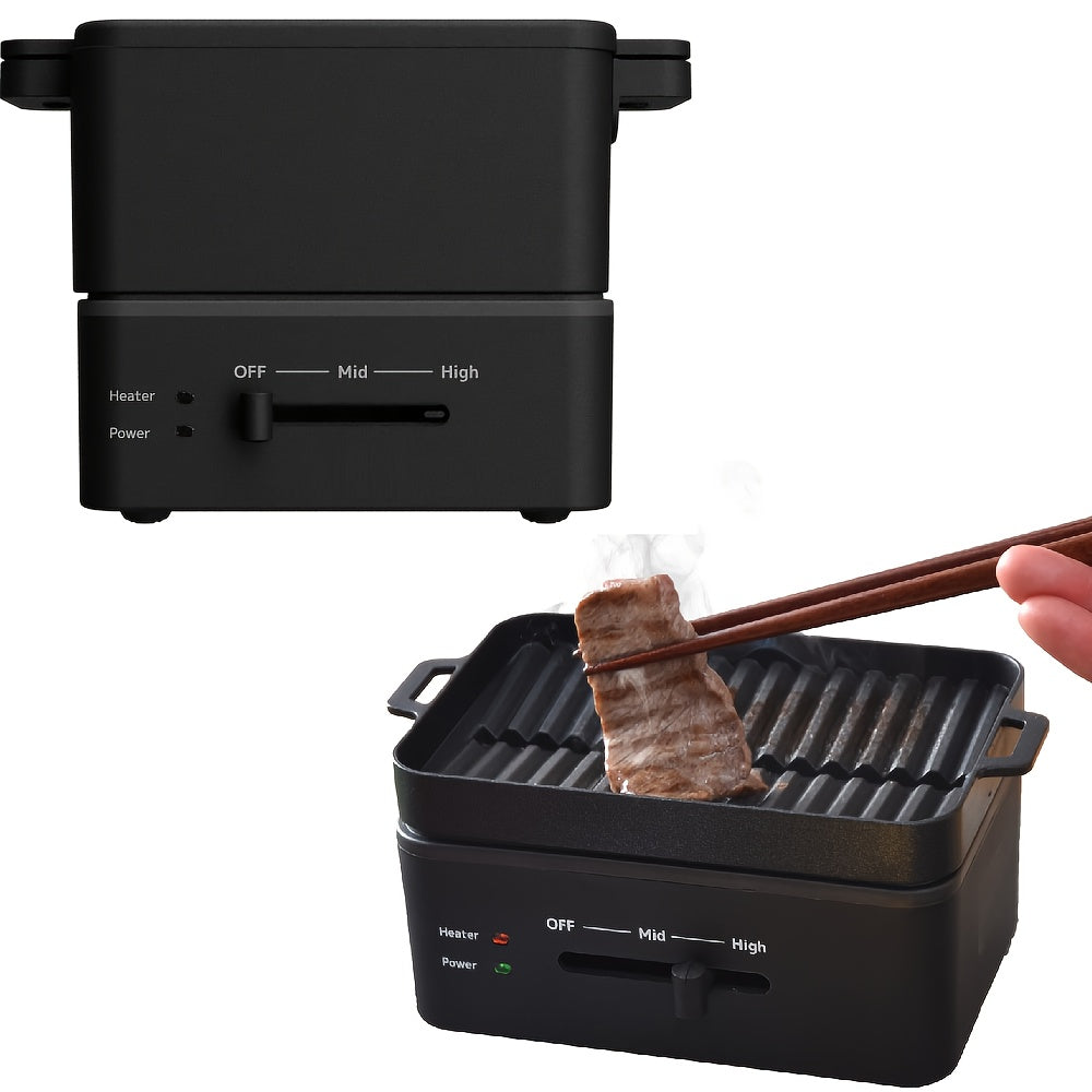 Japanese-inspired electric cooker, multi-functional, high-quality, detachable dishwasher-safe parts