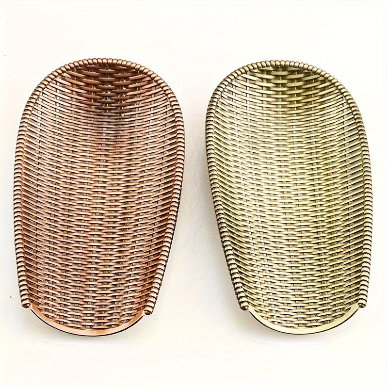 Set de accesorios para té Matcha con acabado en cobre, cucharas de té con patrón de loto y herramientas de Kung Fu