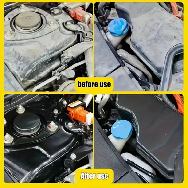 Recubrimiento de plástico para interior y exterior de coche, 30ml, restaurador de cuero y plástico