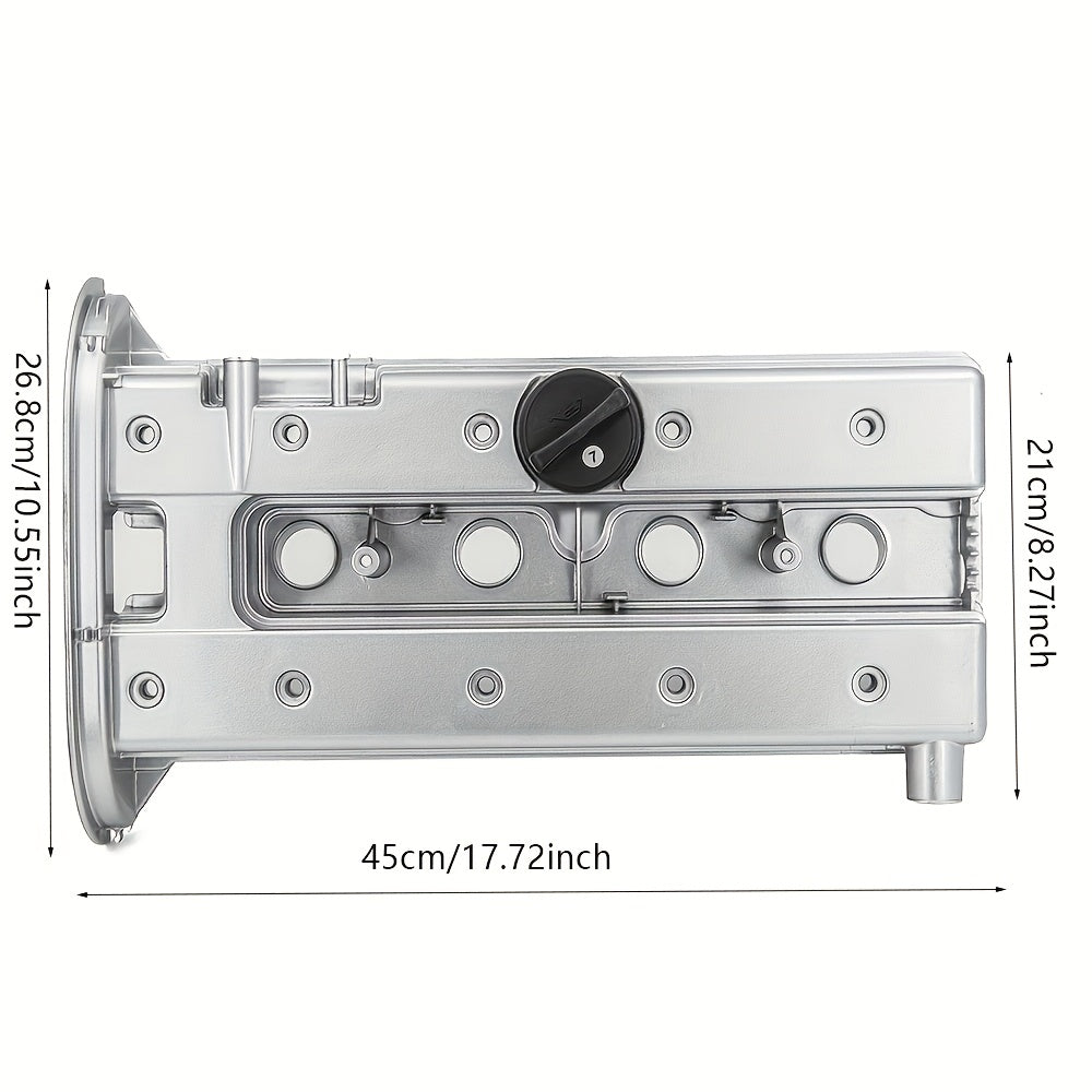 Алюминиевый клапанный кожух для автомобильного двигателя прочная теплоустойчивая замена