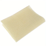 Oq anti-slip yotoq varaqi lentalari - Matras, divan va gilam uchun elastik to'r - Qirralarning va sirpanishning oldini oladi - Qo'l bilan yuvish mumkin - Uyda foydalanish uchun ideal