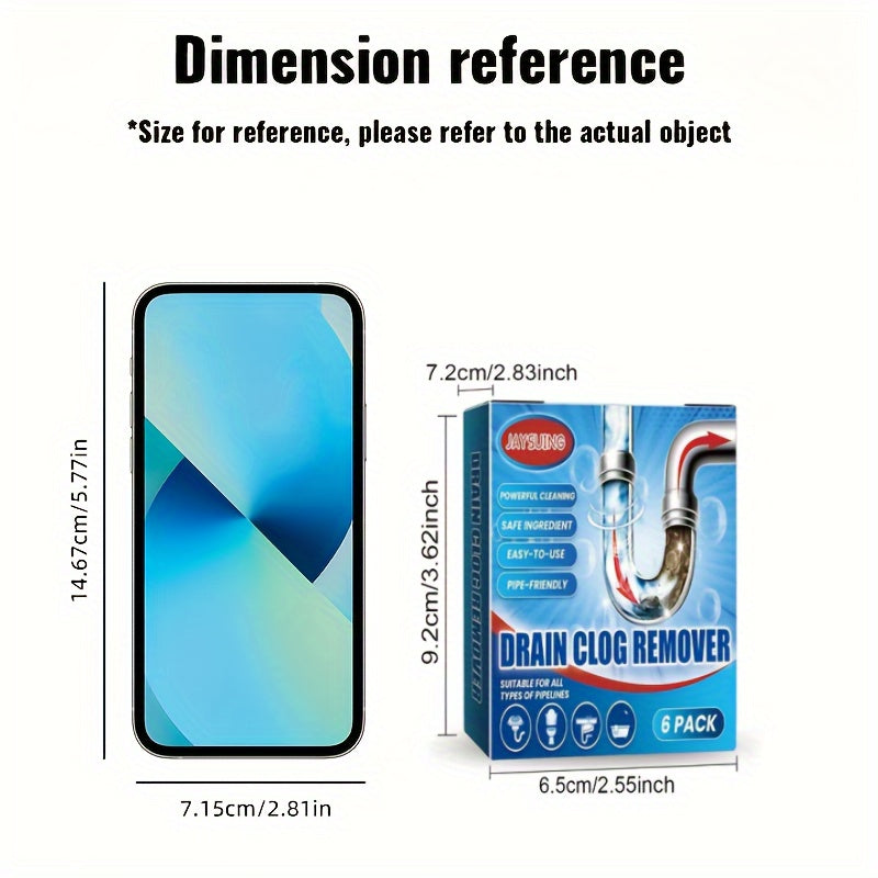 Drain Clog Remover Chemical for All Drains Fast-Acting Pipe Cleaner