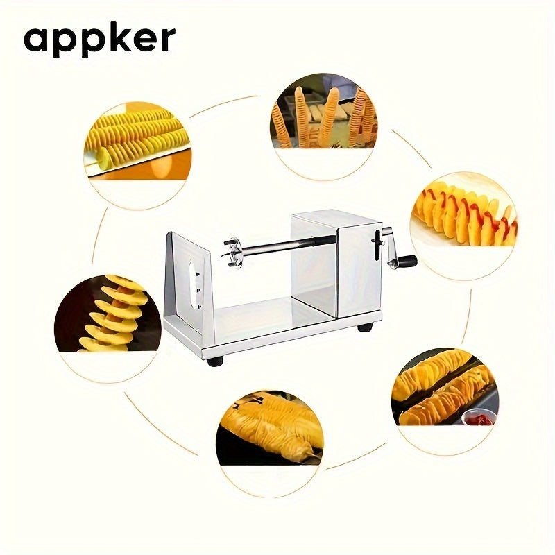 Nayzali Piyoz Kesgich, Kvadrat Pichoklar bilan, Qo'l Qopqog'i Bilan Ishlatish, Oson O'rnatish, Mustahkam va Ruxsatsiz, Elektr Ta'minoti Talab Qilmaydi, Mukammal Oshxona Asbobi