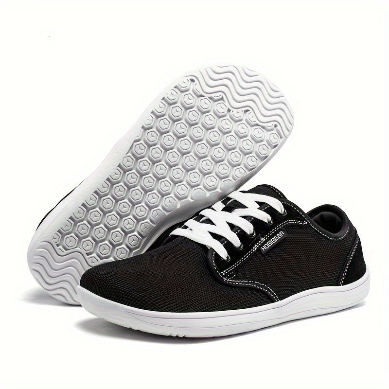 Casual Knit Fabric Sneakers for Men and Women Non-Slip Rubber Sole All-Season
