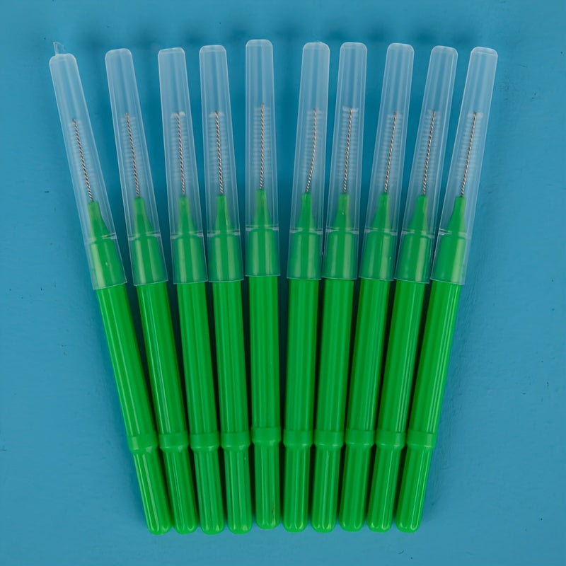 30Pcs Interdental Floss Brush Set for Teeth and Braces Cleaning