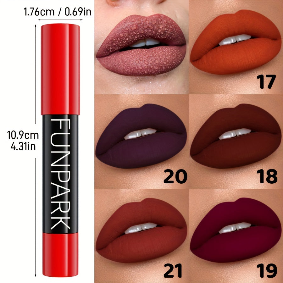 Women Hydrating Lipstick Creamy Texture Waterproof Shades Pink Red Purple