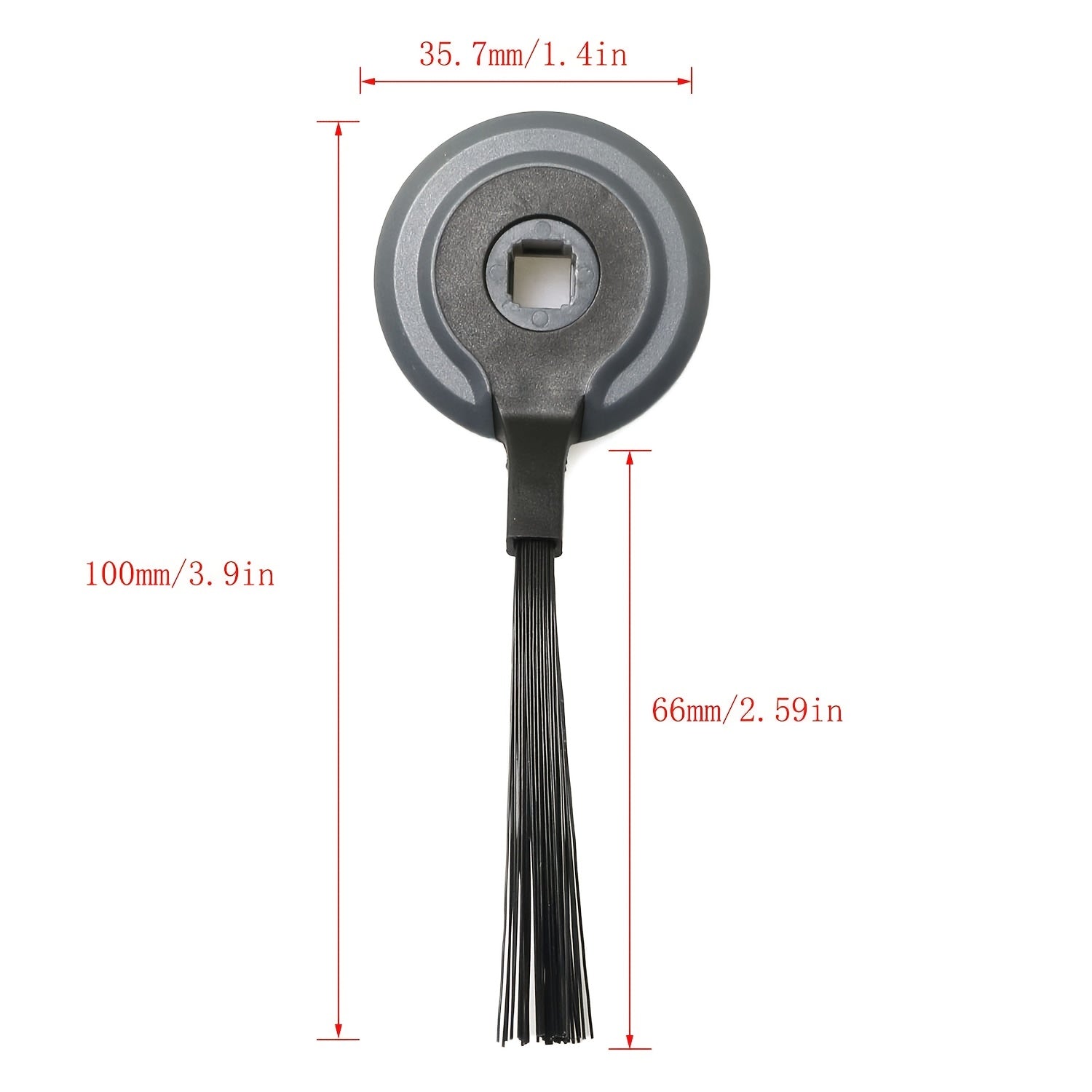 Shark ION Robot Tozalovchi Yon Qopqog'i 4-Dona, Plastik Chang Tozalovchi Qo'shimcha, RVSBK950, RV750, R85, RV850, S87 Modellari bilan Mos, Qora, 9.91 sm Uzunlik, 3.56 sm Kenglik, Uy Tozalash Aksesuarlar