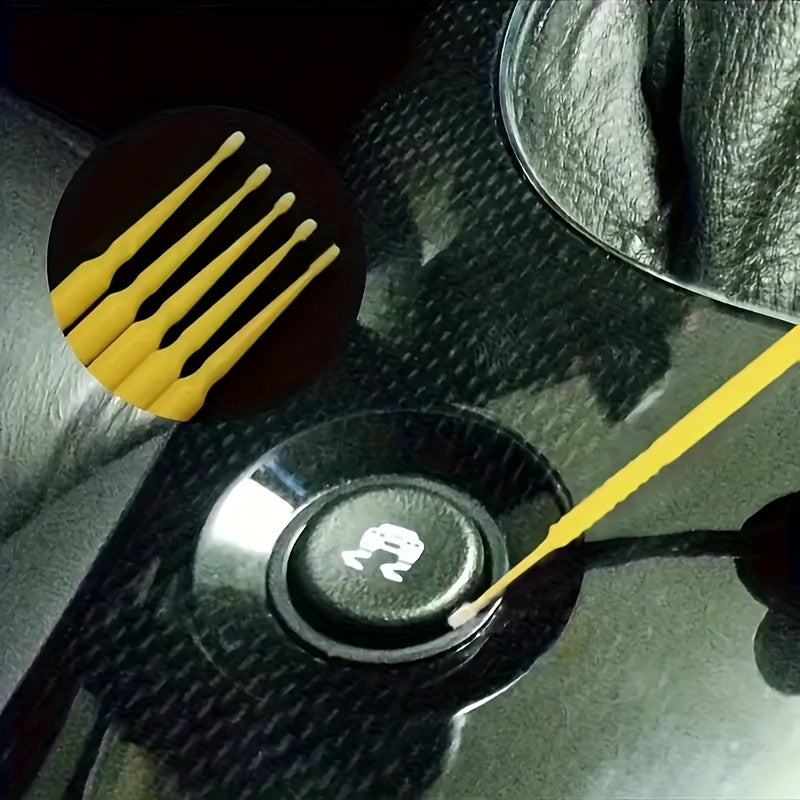 100 dona mikro bo'yoq cho'tkasi avtomobilni ta'mirlash va yangilash uchun