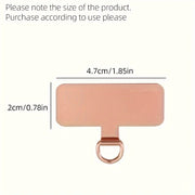 Stainless Steel Butterfly-Shaped Cell Phone Clip Durable Secure Attachment