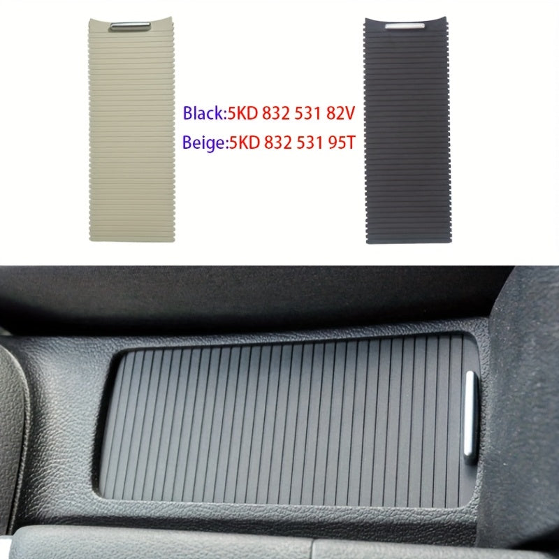 Car Interior Drink Holder Cover for Golf 5V 6 MK6 Sagitar Plastic Black Beige