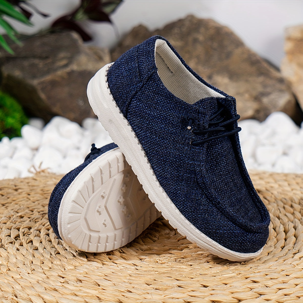 Boy's Casual Low Top Canvas Sneakers Lightweight Non-Slip for Spring Summer