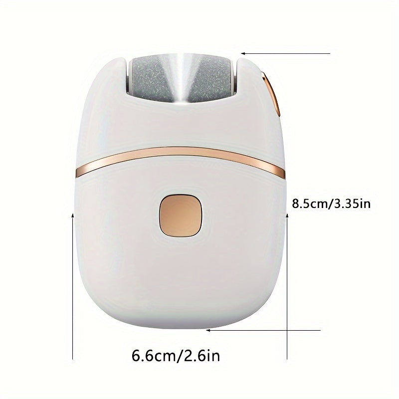 Rechargeable Electric Foot Grinder with Lithium Battery 2 Speeds Portable USB Charging Leather Polishing