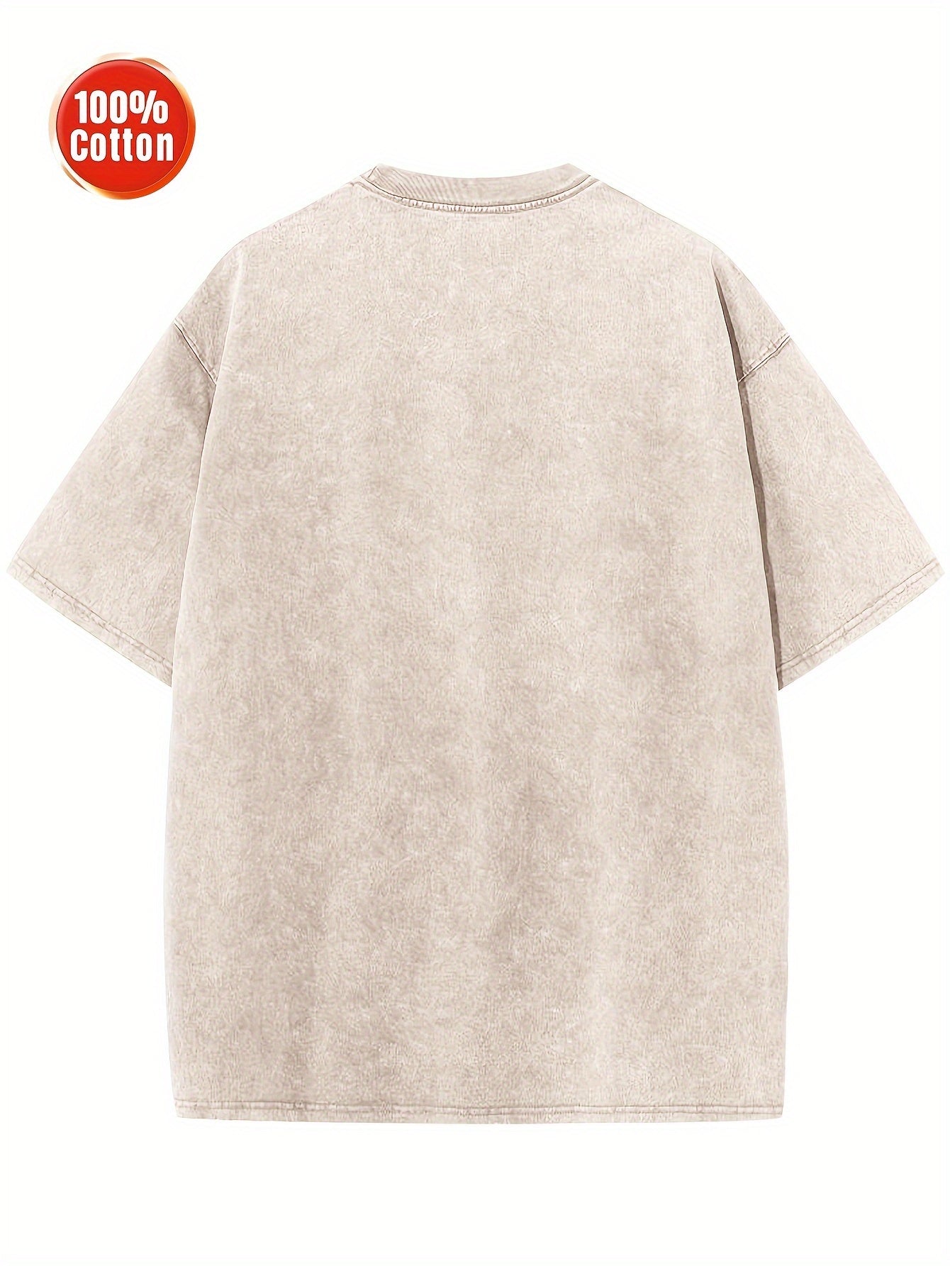 Camiseta de algodón de estilo vintage para hombre para uso en verano al aire libre