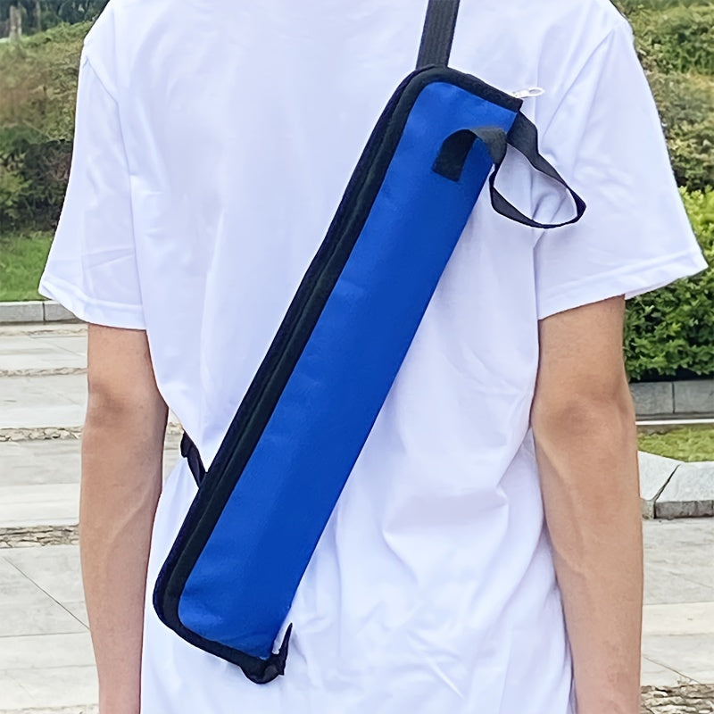 Waterproof Canvas Drum Stick Bag for 4 Pairs Portable Storage Black