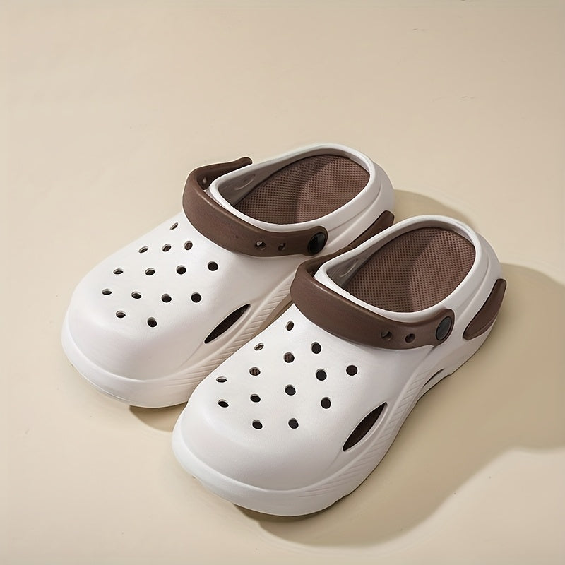 Women's Padded Slip-On Beach Sandals Summer Non-slip Thick Sole Shoes