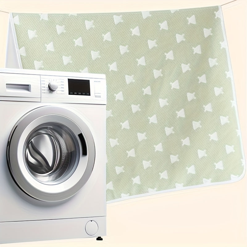 Water-Resistant Diaper Changing Pad with Absorbent Mat and Washable Mattress