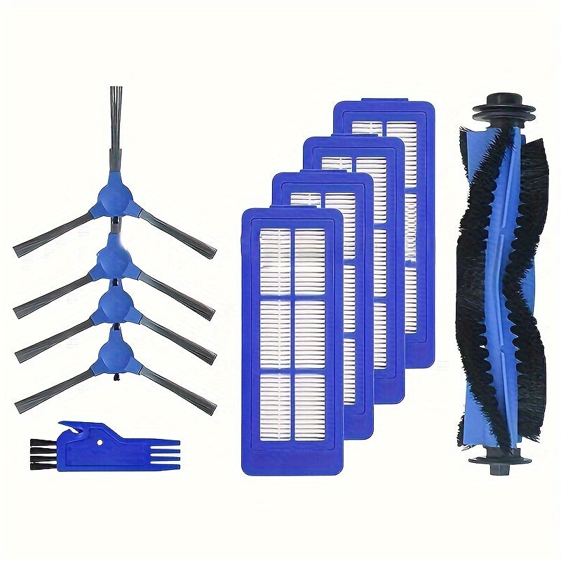 Vacuum Accessory Kit for Robot Vacuums with Main Roller Brush and Filters