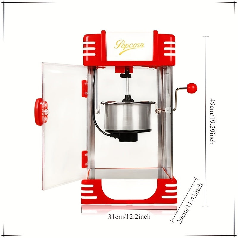 Uy uchun kichik tijorat issiq havo popkorn mashinasi